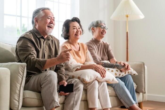 spending joy and fulfillment together with seniors in their elder life